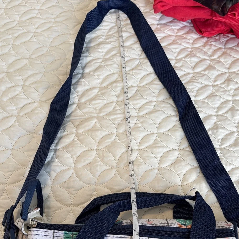Colorful Arrow Print Kids Bag Set with Bottle Holder NWOT Med Size